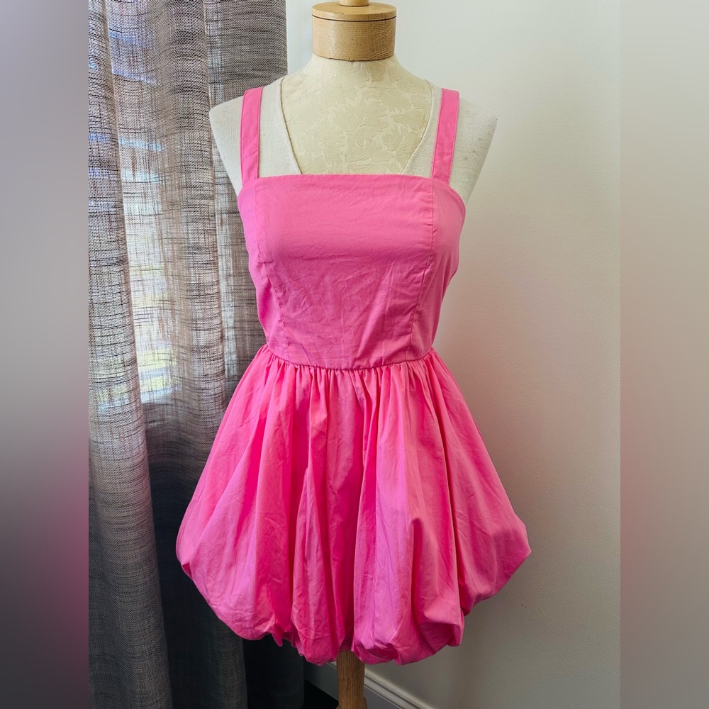 Altar’d State Pink Bubble Dress M